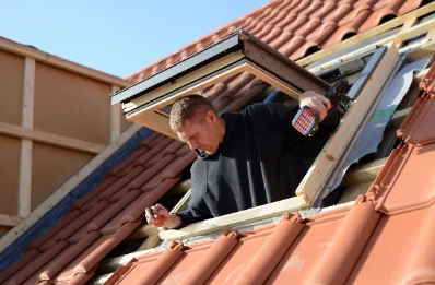 Pose de fenêtres de toit Velux à Lanrigan